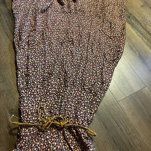 Size M ~ Dress Countrygirl Floral Prarie Strapless ~New!!